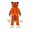 Orange Tiger Mascot Costume with Custom Logo Orange Tiger Mascot Costume with Custom Logo