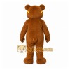 Brown Bear Mascot Costume with Custom Logo Brown Bear Mascot Costume with Custom Logo