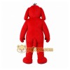 Red Dog Mascot Costume with Custom Logo Red Dog Mascot Costume with Custom Logo