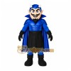 Blue Devil Mascot Costume with Custom Logo Blue Devil Mascot Costume with Custom Logo