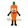 Orange Carrot Mascot Costume with Custom Logo Orange Carrot Mascot Costume with Custom Logo