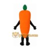 Orange Carrot Mascot Costume with Custom Logo Orange Carrot Mascot Costume with Custom Logo