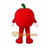 Red Apple Mascot Costume with Custom Logo Red Apple Mascot Costume with Custom Logo