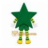 Green Star Mascot Costume with Custom Logo Green Star Mascot Costume with Custom Logo