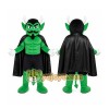 Green Devil Mascot Costume with Custom Logo Green Devil Mascot Costume with Custom Logo