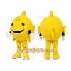 Yellow Fish Mascot Costume with Custom Logo Yellow Fish Mascot Costume with Custom Logo