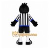 Black Bird Mascot Costume with Custom Logo Black Bird Mascot Costume with Custom Logo