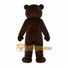 Brown Bear Mascot Costume with Custom Logo Brown Bear Mascot Costume with Custom Logo