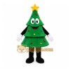 Green Christmas Tree Mascot Costume with Custom Logo Green Christmas Tree Mascot Costume with Custom Logo