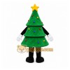 Green Christmas Tree Mascot Costume with Custom Logo Green Christmas Tree Mascot Costume with Custom Logo