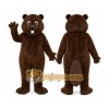 Brown Beaver Mascot Costume with Custom Logo Brown Beaver Mascot Costume with Custom Logo