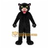 Black Panther Mascot Costume with Custom Logo Black Panther Mascot Costume with Custom Logo
