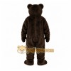 Brown Bear Mascot Costume with Custom Logo Brown Bear Mascot Costume with Custom Logo