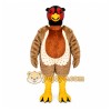Brown Bird Mascot Costume with Custom Logo Brown Bird Mascot Costume with Custom Logo