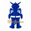 Blue Dragon Mascot Costume with Custom Logo Blue Dragon Mascot Costume with Custom Logo