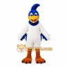 Blue Bird Mascot Costume with Custom Logo