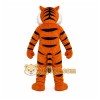 Orange Tiger Mascot Costume with Custom Logo Orange Tiger Mascot Costume with Custom Logo