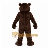 Brown Bear Mascot Costume with Custom Logo Brown Bear Mascot Costume with Custom Logo