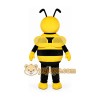 Yellow Bee Mascot Costume with Custom Logo Yellow Bee Mascot Costume with Custom Logo