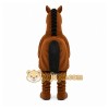 Brown Horse Mascot Costume with Custom Logo Brown Horse Mascot Costume with Custom Logo