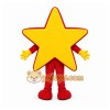 Yellow Star Mascot Costume with Custom Logo Yellow Star Mascot Costume with Custom Logo