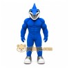 Blue Bird Mascot Costume with Custom Logo