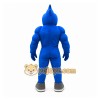 Blue Bird Mascot Costume with Custom Logo