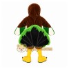 Brown Turkey Mascot Costume with Custom Logo Brown Turkey Mascot Costume with Custom Logo