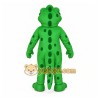 Green Alligator Mascot Costume with Custom Logo Green Alligator Mascot Costume with Custom Logo
