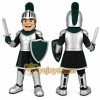 Armored Knight Mascot Costume with Custom Logo Armored Knight Mascot Costume with Custom Logo