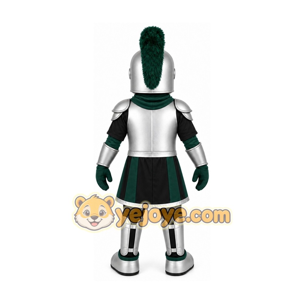 Armored Knight Mascot Costume with Custom Logo Armored Knight Mascot Costume with Custom Logo