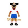Brown Dog Mascot Costume with Custom Logo Brown Dog Mascot Costume with Custom Logo