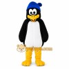 Black Penguin Mascot Costume with Custom Logo Black Penguin Mascot Costume with Custom Logo