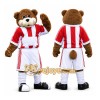 Brown Bear Mascot Costume with Custom Logo Brown Bear Mascot Costume with Custom Logo