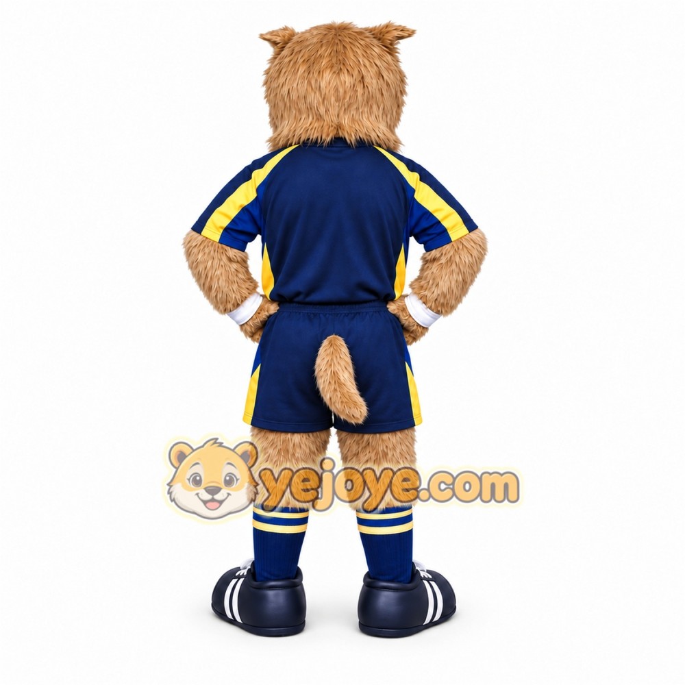Brown Dog Mascot Costume with Custom Logo Brown Dog Mascot Costume with Custom Logo