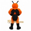 Orange Insect Mascot Costume with Custom Logo Orange Insect Mascot Costume with Custom Logo