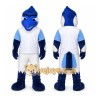 Blue Bird Mascot Costume with Custom Logo