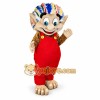 Red Creature Mascot Costume with Custom Logo Red Creature Mascot Costume with Custom Logo