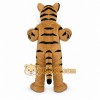 Brown Tiger Mascot Costume with Custom Logo Brown Tiger Mascot Costume with Custom Logo