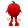 Red Apple Mascot Costume with Custom Logo Red Apple Mascot Costume with Custom Logo