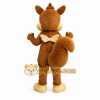 Brown Chipmunk Mascot Costume with Custom Logo Brown Chipmunk Mascot Costume with Custom Logo