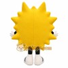 Yellow Sun Mascot Costume with Custom Logo