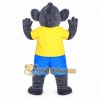 Gray Koala Mascot Costume with Custom Logo Gray Koala Mascot Costume with Custom Logo