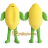 Yellow Fruit Mascot Costume with Custom Logo Yellow Fruit Mascot Costume with Custom Logo