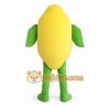Yellow Fruit Mascot Costume with Custom Logo Yellow Fruit Mascot Costume with Custom Logo