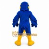 Blue Bird Mascot Costume with Custom Logo