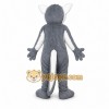 Gray Lemur Mascot Costume with Custom Logo Gray Lemur Mascot Costume with Custom Logo