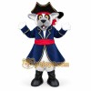 Pirate Lemur Mascot Costume with Custom Logo Pirate Lemur Mascot Costume with Custom Logo