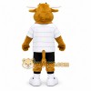 Brown Bull Mascot Costume with Custom Logo Brown Bull Mascot Costume with Custom Logo