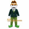 Green Leprechaun Mascot Costume with Custom Logo Green Leprechaun Mascot Costume with Custom Logo